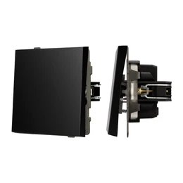 Фото #1 товара Механизм звонкового выключателя SWT-TENDO-MKR1-PL-BK (230V, 10A) (Arlight, -)