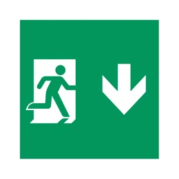 Фото #1 товара Пиктограмма EMGP-MARK-MA-DOWN (Человек, Вниз) (Arlight, Пластик)