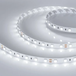 Фото #1 товара Светодиодная лента RT-B60-10mm 24V White6000 (14.4 W/m, IP20, 5060, 5m) (Arlight, 14.4 Вт/м, IP20)