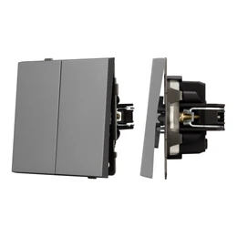 Фото #1 товара Механизм выключателя управления шторами SWT-TENDO-MKR2-PL-GR (230V, 10A) (Arlight, -)