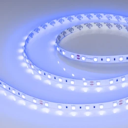 Фото #1 товара Светодиодная лента RT-B60-10mm 24V Blue (14.4 W/m, IP20, 5m) (Arlight, Открытый)