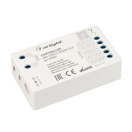 Фото #1 товара Контроллер ARL-SIRIUS-RGBW-SUF (12-24V, 4x4A, 2.4G) (Arlight, IP20 Пластик, 3 года)