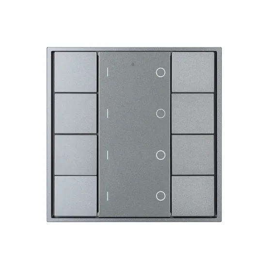 Фото #3 товара INTELLIGENT ARLIGHT Кнопочная панель DALI-201-23-4G-DIM-DT6-IN Silver (BUS, Frame) (IARL, IP20 Металл, 3 года)