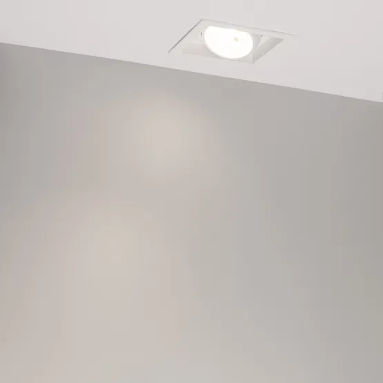 Фото #6 товара Светильник MS-VORTEX-BUILT-S140x140-30W Day4000 (WH-WH, 17 deg, 230V) (Arlight, IP20 Металл, 5 лет)