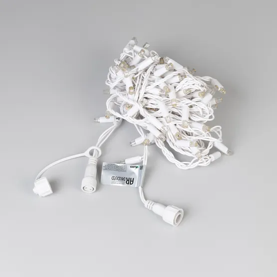Фото #2 товара Светодиодная гирлянда ARD-STRING-CLASSIC-10000-WHITE-100LED-FLASH WHITE (230V, 7W) (Ardecoled, IP65)