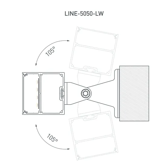 Фото #5 товара Профиль SL-LINE-5050-LW-2000 WHITE (Arlight, Алюминий)