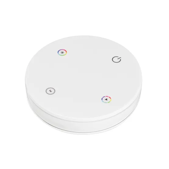Фото #1 товара INTELLIGENT ARLIGHT Пульт SMART-801-22-1G-RGBW White (3V, Magnet, 2.4G) (IARL, IP20 Пластик, 5 лет)