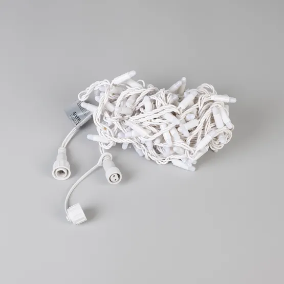 Фото #3 товара Светодиодная гирлянда ARD-STRING-CLASSIC-10000-WHITE-100LED-MILK-FLASH White (230V, 7W) (Ardecoled, IP65)