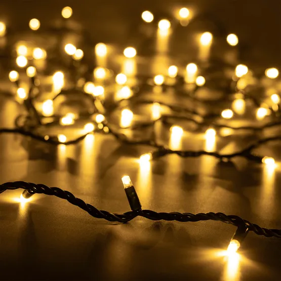 Фото #1 товара Светодиодная гирлянда ARD-STRING-PRO-10000-GREEN-100LED-STD WARM (230V, 7W) (Ardecoled, IP65)