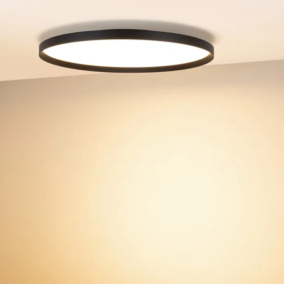 Фото #2 товара Светильник SP-ESTELY-R800-60W Warm3000 (BK, 80 deg, 230V, TRIAC) (Arlight, IP20 Металл, 5 лет)