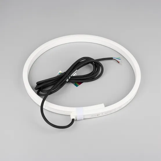 Фото #6 товара Светодиодная лента герметичная NOVA-SIDE-PU-B84-12x20mm 24V RGB-Warm (15 W/m, IP68, 1m, wire x1) (Arlight, Полиуретан)