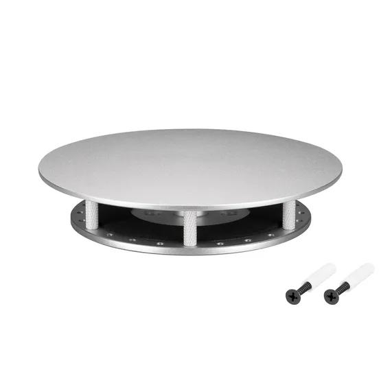 Фото #1 товара Крепление MOONLIGHT-BASE-ROUND-D25-M Silver (Arlight, Металл)