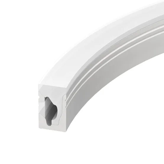 Фото #1 товара Силиконовый профиль WPH-FLEX-1018-SIDE-S10-5m WHITE (Arlight, Силикон)