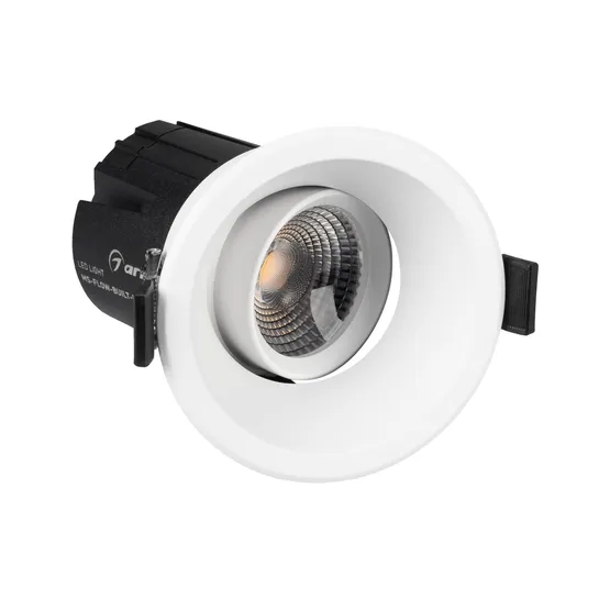 Фото #6 товара Светильник MS-FLOW-BUILT-R85-12W Day4000 (WH, 55 deg, 230V) (Arlight, IP20 Металл, 5 лет)
