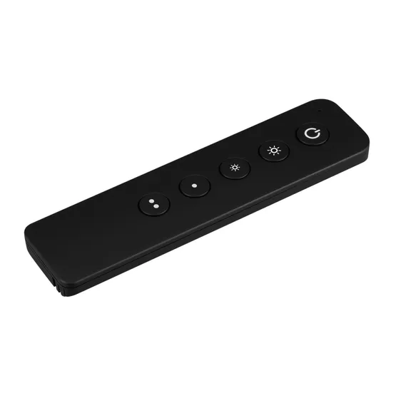 Фото товара INTELLIGENT ARLIGHT Пульт SMART-801-22-2G-2SC-DIM черный (3V, 2.4G) (IARL, IP20 Пластик, 5 лет)