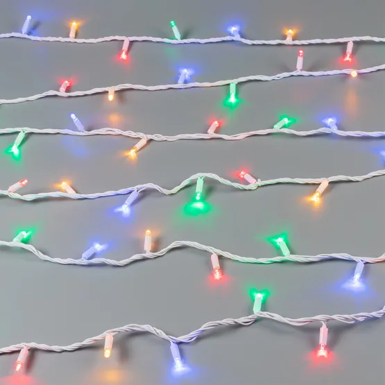 Фото #3 товара Светодиодная гирлянда ARD-STRING-CLASSIC-10000-WHITE-100LED-LIVE RGB (230V, 7W) (Ardecoled, IP65)