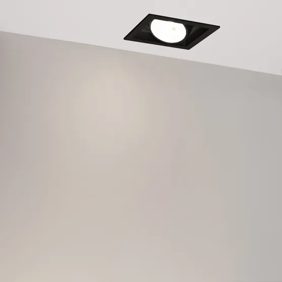 Фото #3 товара Светильник MS-VORTEX-BUILT-S140x140-30W Day4000 (BK-BK, 30 deg, 230V) (Arlight, IP20 Металл, 5 лет)