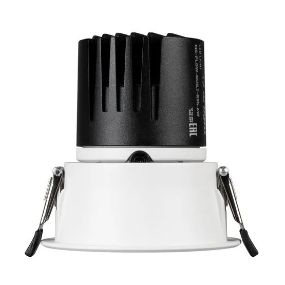 Фото #3 товара Светильник MS-FLOW-BUILT-R85-12W Day4000 (WH, 55 deg, 230V) (Arlight, IP20 Металл, 5 лет)