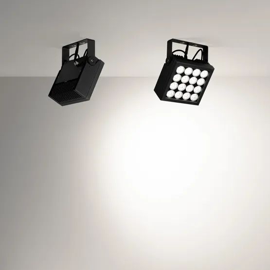 Фото #5 товара Прожектор KT-BLOCK-S220x220-50W RGBW-Day (Графит, 60 deg, 24V, DMX512) (Arlight, IP66 Металл, 3 года)