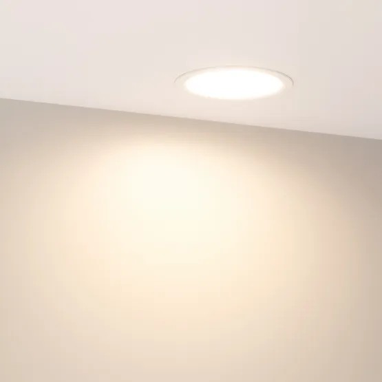 Фото #4 товара Светильник MS-BLIZZARD-BUILT-R90-6W Warm3000 (WH, 100 deg, 230V) (Arlight, IP20 Металл, 3 года)