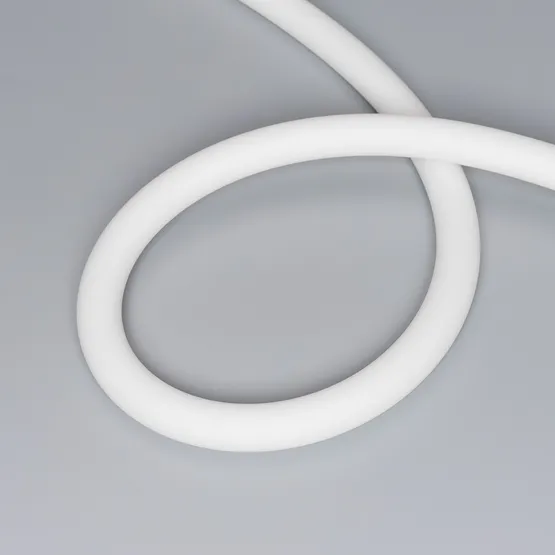 Фото #7 товара Светодиодная лента герметичная MOONLIGHT-TOP-G280-D18mm 24V RGB 360deg (13 W/m, IP65, 3838, 5m, wire x1) (Arlight, Вывод прямой, 3 года)