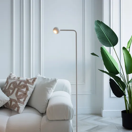 Фото #5 товара Светильник SP-OTTORI-FLOOR-6W Warm3000 (WH, 30 deg, 230V) (Arlight, IP20 Металл, 3 года)