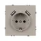 Минифото #2 товара Механизм розетки с USB зарядкой SCT-NOBE-MUAA-SFPL-CA (230V, 16A) (Arlight, -)