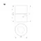Минифото #2 товара Светильник SP-POINT-SURFACE-R85-12W Warm3200-MIX (BK, 36 deg, 230V) (Arlight, IP20 Металл, 5 лет)