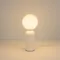 Минифото #3 товара Светильник SP-SILKA-TAB-R150-6W Warm2700 (WH, 330 deg, 230V, TOUCH-DIM) (Arlight, IP20 Натуральный шелк, 3 года)