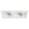 Минифото #1 товара Светильник MS-VORTEX-BUILT-S210x117-2x20W Day4000 (WH-WH, 40 deg, 230V) (Arlight, IP20 Металл, 5 лет)
