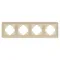Минифото #2 товара Рамка стеклянная FRM-OMALI-GS-4-GD (Arlight, -)
