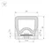 Минифото #2 товара Силиконовый профиль WPH-FLEX-2020-TOP-S13-10m WHITE (Arlight, Силикон)