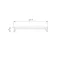 Минифото #2 товара Экран LINE-3020-2000 OPAL (Arlight, Пластик)
