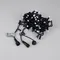 Минифото #2 товара Светодиодная гирлянда ARD-STRING-CLASSIC-10000-BLACK-100LED-MILK-STD Warm (230V, 7W) (Ardecoled, IP65)