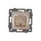 Минифото #3 товара Механизм компьютерной розетки двойной SCT-MPC2-PL-GD-V (RJ-45, CAT6) (Arlight, -)
