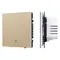 Минифото #1 товара ARL NOBE Терморегулятор эл тёплый пол золотой песок SWT-MTE-PL-GD (95-240V, 16A, датч пола + возд) (Arlight, -)
