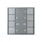 Минифото #4 товара INTELLIGENT ARLIGHT Кнопочная панель DALI-201-23-1G-2SC-MIX-DT8-IN Silver (BUS, Frame) (IARL, IP20 Металл, 3 года)