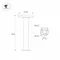 Минифото #2 товара Светильник ландшафтный LGD-PILZE-H1000-20W Warm3000 (Серый, 136 deg, 230V) (Arlight, IP65 Металл, 3 года)